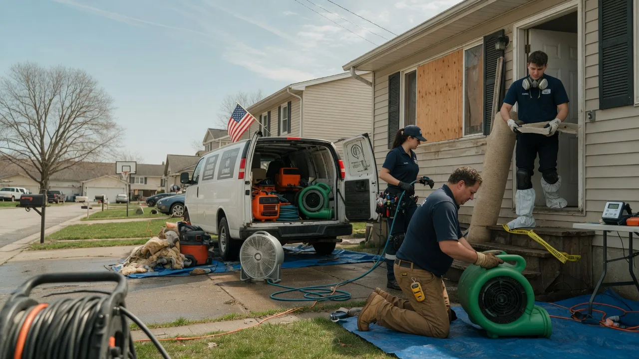 Water Damage Restoration in Bladensburg, MD near me